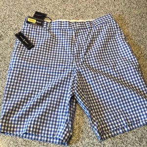 Gingham Polo Ralph Lauren golf shorts